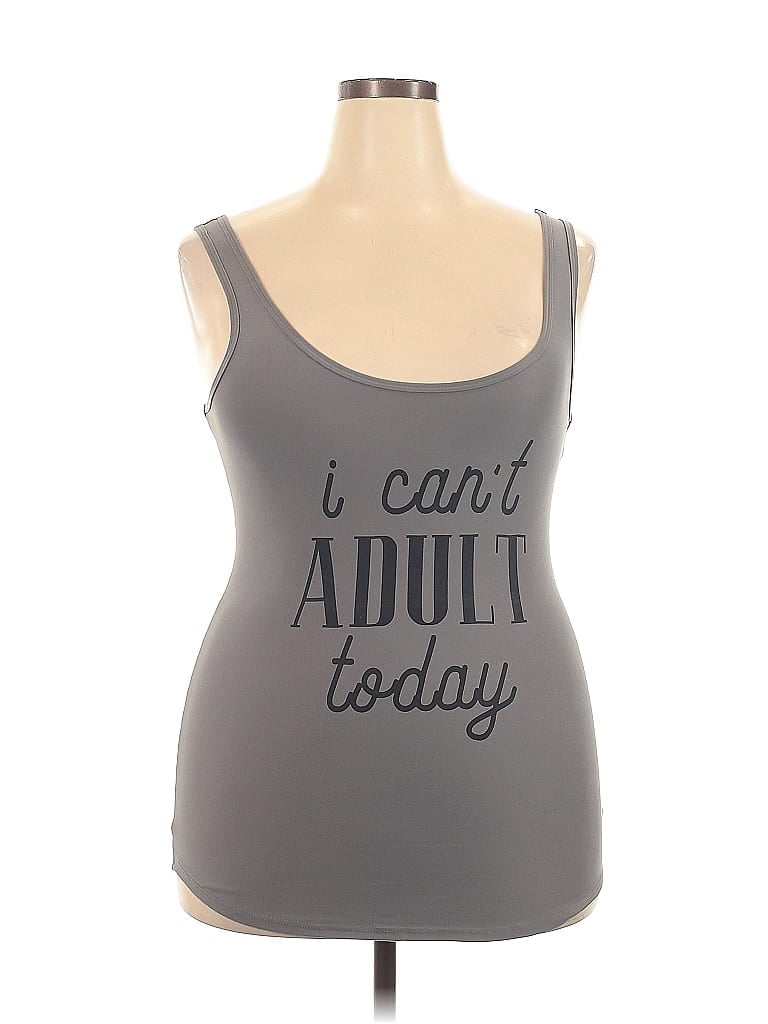 No Boundaries Gray Active Tank Size XXL - photo 1