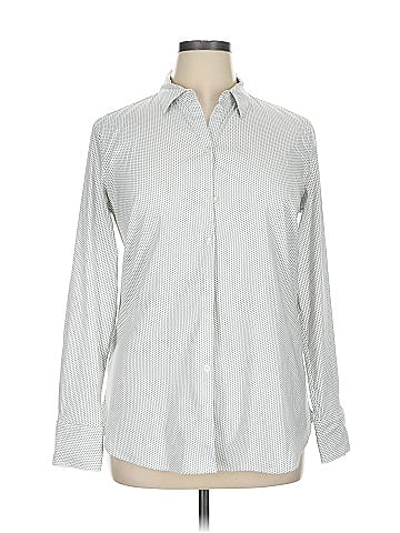 Ann Taylor Long Sleeve Button-Down Shirt (view 1)