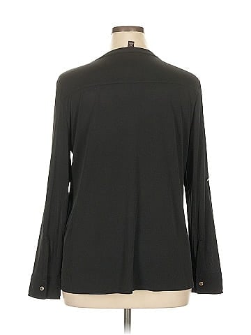 Dana Buchman Long Sleeve Blouse (view 2)