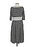 Donna Ricco Houndstooth Gray Casual Dress Size 12 - photo 2