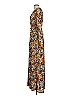 Tanya Taylor 100% Polyester Print Brown Casual Dress Size S - photo 4