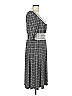 Donna Ricco Houndstooth Gray Casual Dress Size 12 - photo 4