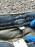 Soho JEANS NEW YORK & COMPANY Solid Blue Jeans Size 18 - photo 4