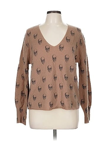Skull Cashmere Cashmere Pullover Sweater (view 1)
