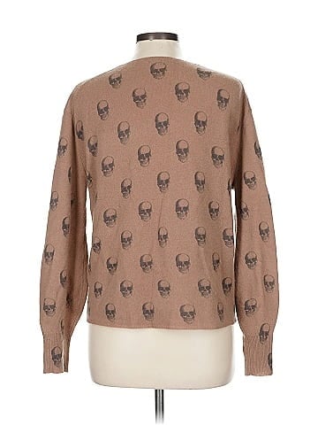 Skull Cashmere Cashmere Pullover Sweater (view 2)