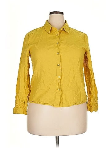 Zanzea Collection 3/4 Sleeve Button-Down Shirt (view 1)
