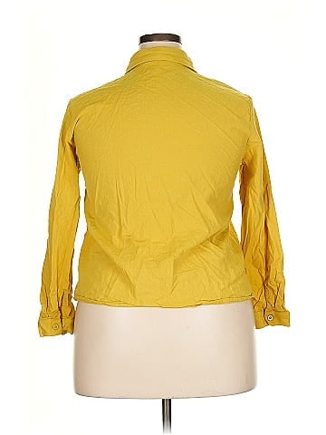 Zanzea Collection 3/4 Sleeve Button-Down Shirt (view 2)