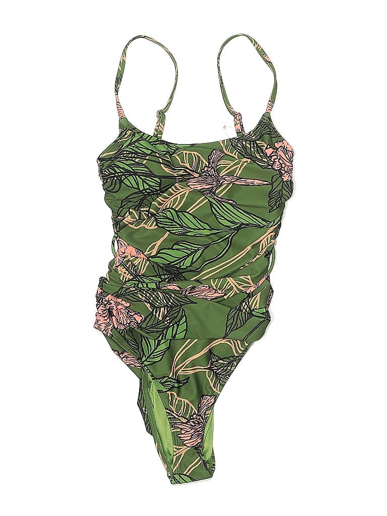 Hutch One Piece Swimsuit In Green