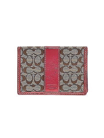 Coach Leather Card Holder (view 1)