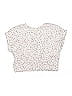 Zara Kids White Short Sleeve Blouse Size 6 (big kids) - photo 1
