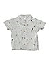 Gerber 100% Cotton Gray Short Sleeve Button-Down Shirt Size 2T - photo 1