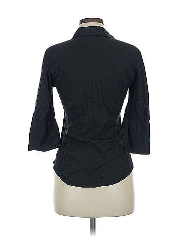 James Perse 3/4 Sleeve Button-Down Shirt (view 2)