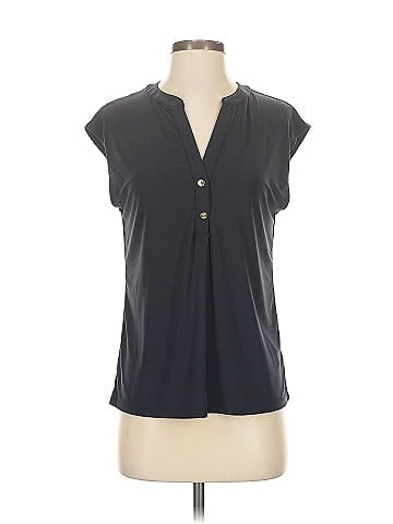 Anne Klein Short Sleeve Blouse (view 1)