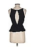 Finders Keepers 100% Polyester Black Sleeveless Blouse Size M - photo 2