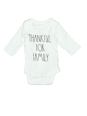 Rae Dunn Long Sleeve Onesie (view 1)