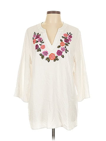 Isaac Mizrahi LIVE! 3/4 Sleeve T-Shirt (view 1)