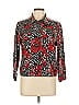 Ruby Rd. Print Red Jacket Size 12 - photo 1