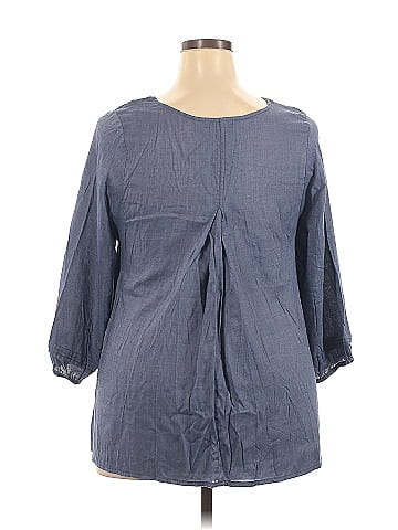 World Market 3/4 Sleeve Blouse (view 2)