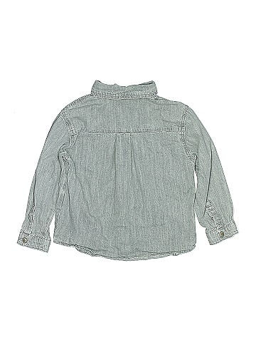 Zara Baby Long Sleeve Button-Down Shirt (view 2)