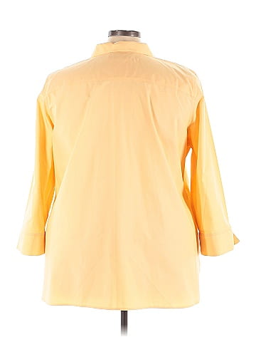 Foxcroft 3/4 Sleeve Button-Down Shirt (view 2)