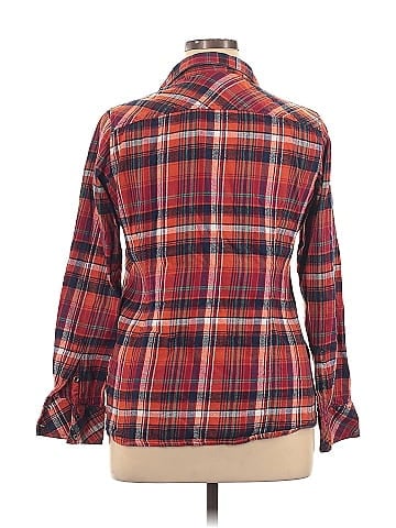 Natural Reflections Long Sleeve Button-Down Shirt (view 2)