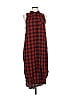 Mossimo Supply Co. Plaid Red Casual Dress Size L - photo 1