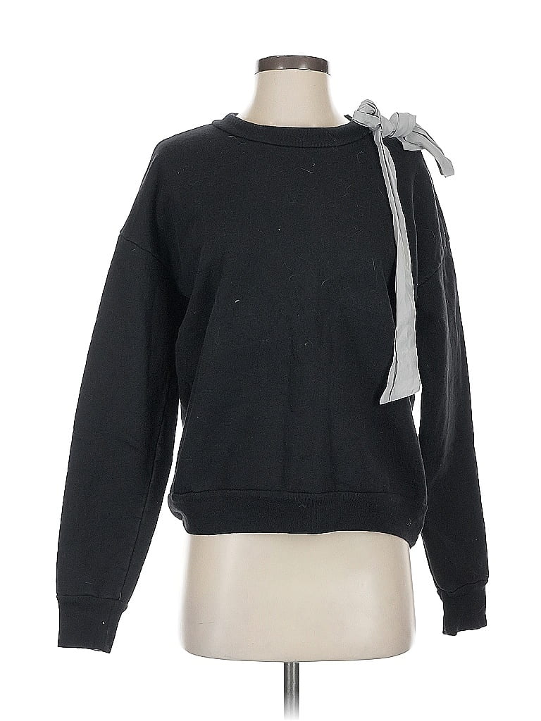 FRAME Denim 100% Cotton Black Sweatshirt Size S - photo 1