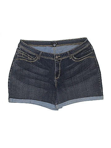 a.n.a. A New Approach Denim Shorts (view 1)