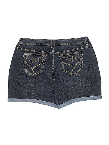 a.n.a. A New Approach Denim Shorts (view 2)