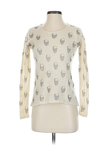 Skull Cashmere Cashmere Pullover Sweater (view 1)