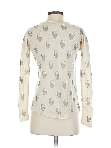 Skull Cashmere Cashmere Pullover Sweater (view 2)