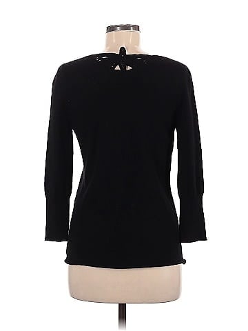 White + Warren Cashmere Pullover Sweater (view 2)