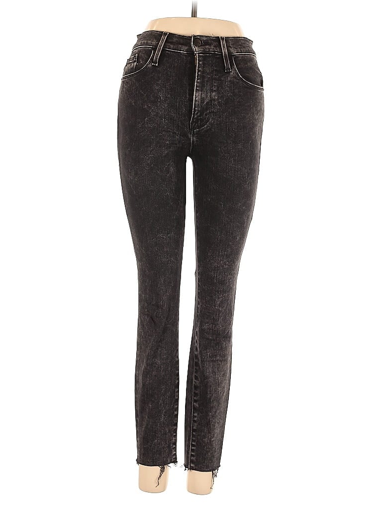Pre-owned Frame Jeggings In Black