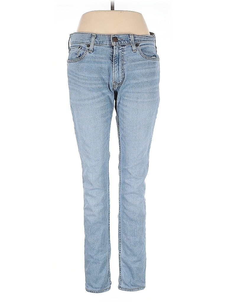 Pre-owned Hollister Jeans In Blue