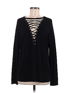 Express One Eleven Long Sleeve Top