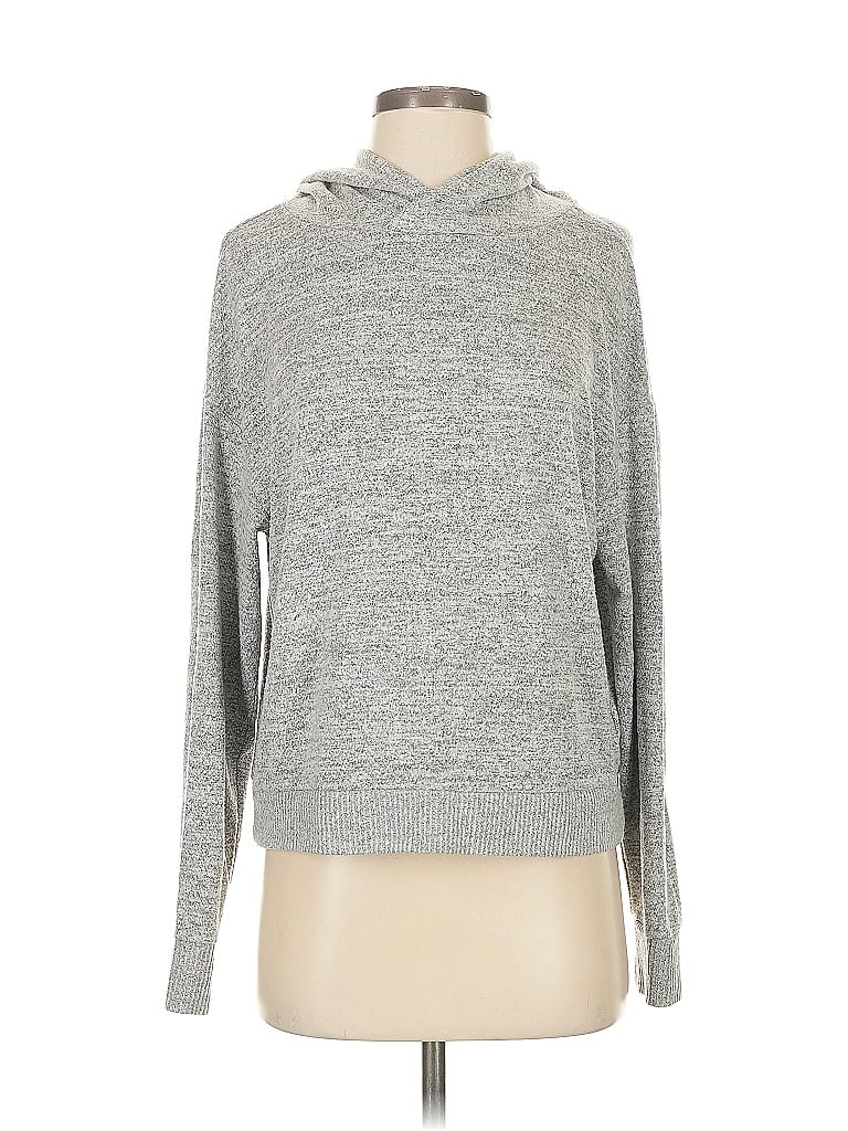 Pre-owned Gap Pullover Hoodie In Gray