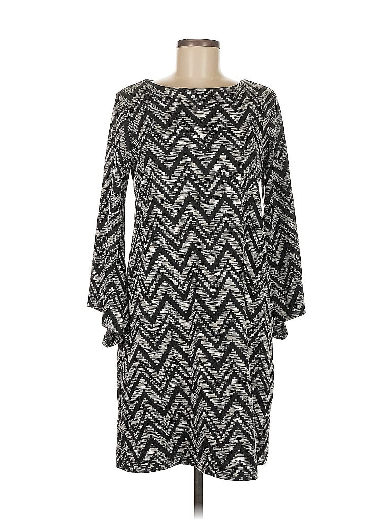 Pre-owned Emma & Michele Casual Dress In Gray