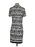 Max Studio Print Gray Casual Dress Size XS - photo 2