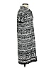 Max Studio Print Gray Casual Dress Size XS - photo 4