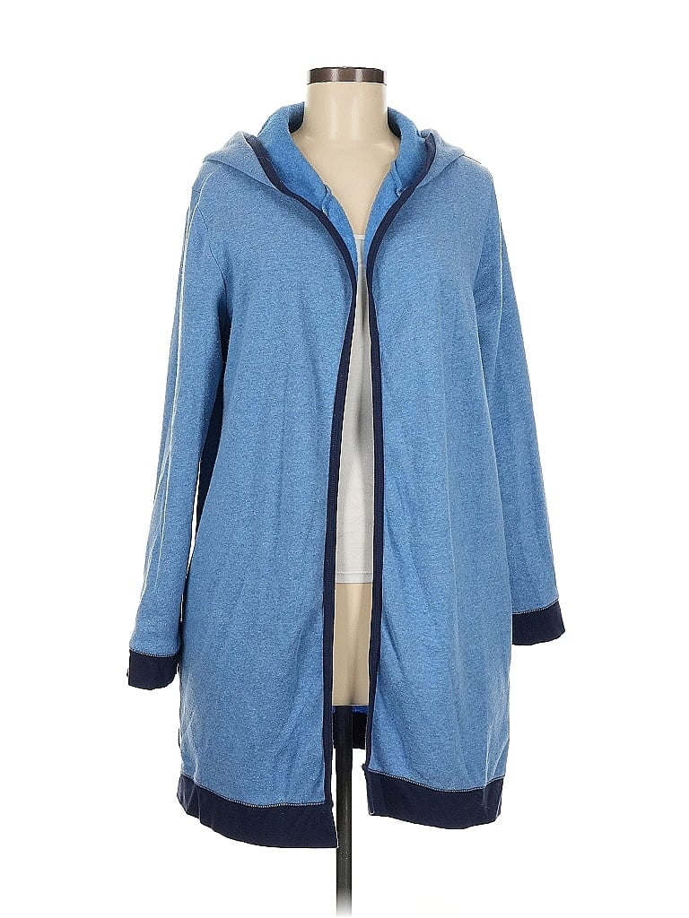 Pre-owned Assorted Brands Cardigan Sweater In Blue