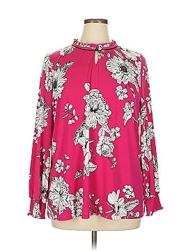 Susan Graver Long Sleeve Blouse