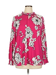 Susan Graver Long Sleeve Blouse