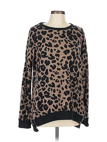 Pink Clover Pullover Sweater (view 1)