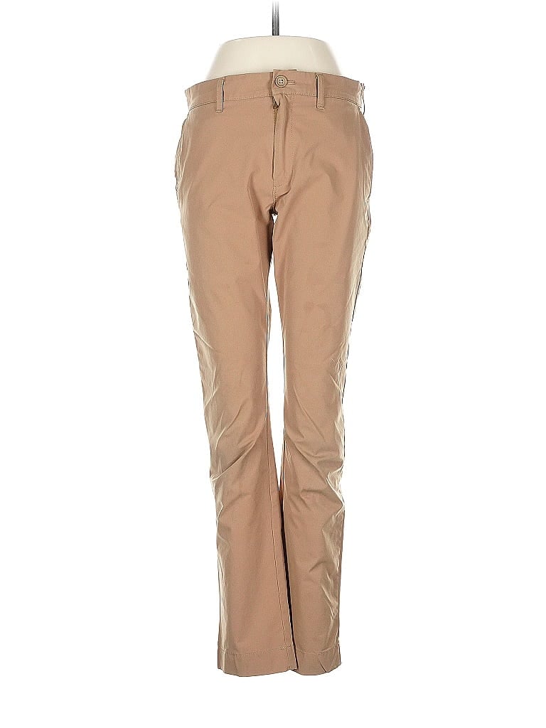 Pre-owned J.crew Factory Store Khaki Pant In Brown
