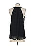 Joie 100% Polyester Black Sleeveless Blouse Size S - photo 2