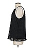 Joie 100% Polyester Black Sleeveless Blouse Size S - photo 5