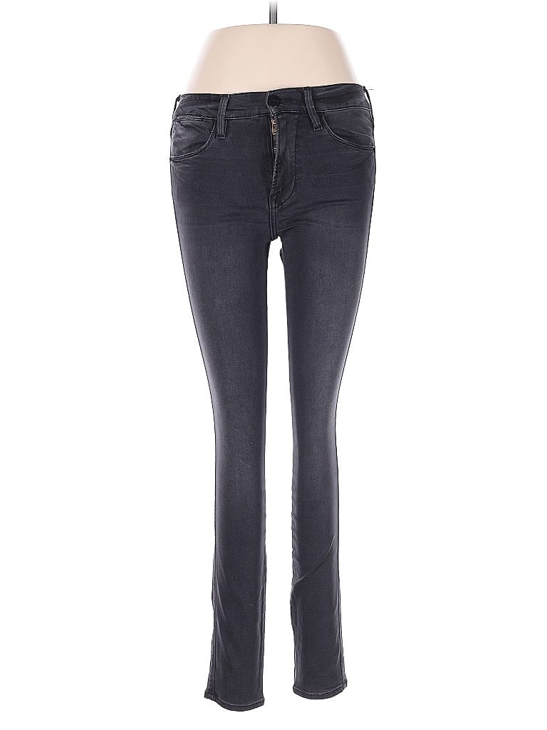 FRAME Denim Black Blue Jeans Size 27 waist - photo 1
