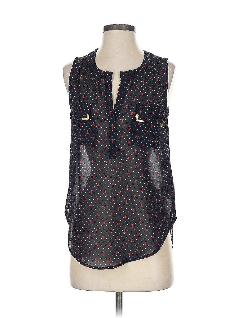 Pre-owned Live 4 Truth Sleeveless Blouse In Blue