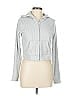 No Boundaries Silver Zip Up Hoodie Size L - photo 1