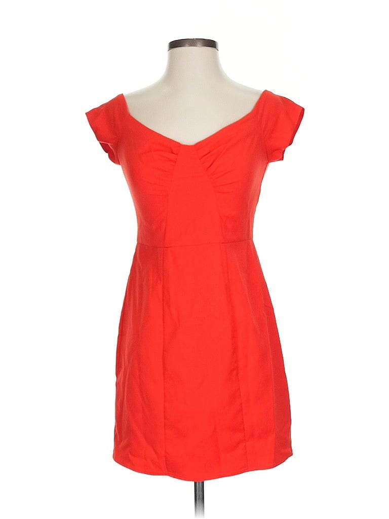 NBD Solid Red Cocktail Dress Size S - photo 1